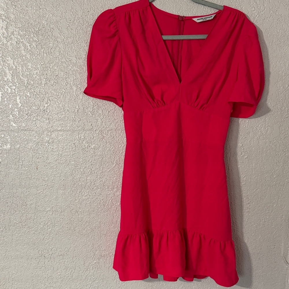 Amanda Uprichard Red Dress